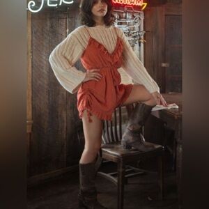 Spell & the Gypsy Collective Copper Daisy Chain Romper Medium